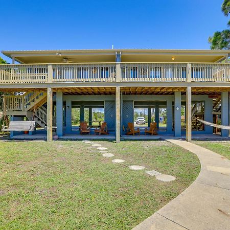 Waterfront Cedar Key Duplex Home Grill And Dock! Eksteriør billede