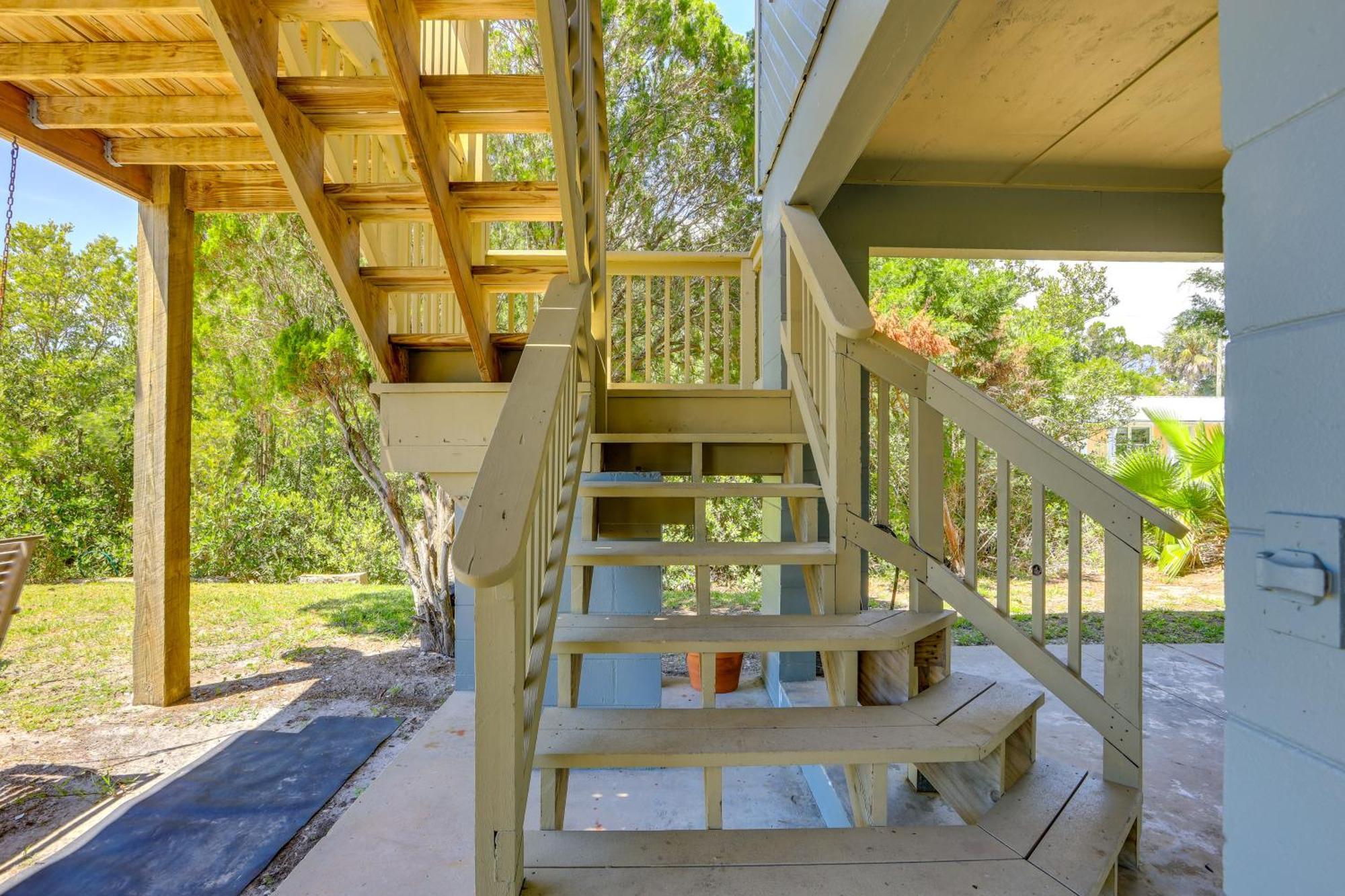 Waterfront Cedar Key Duplex Home Grill And Dock! Eksteriør billede