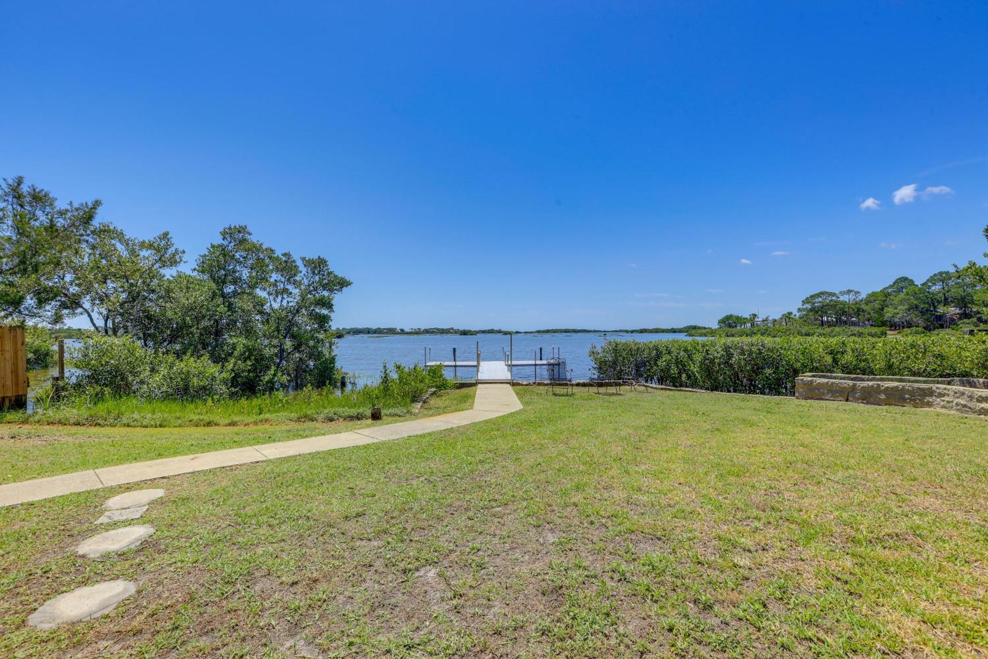 Waterfront Cedar Key Duplex Home Grill And Dock! Eksteriør billede