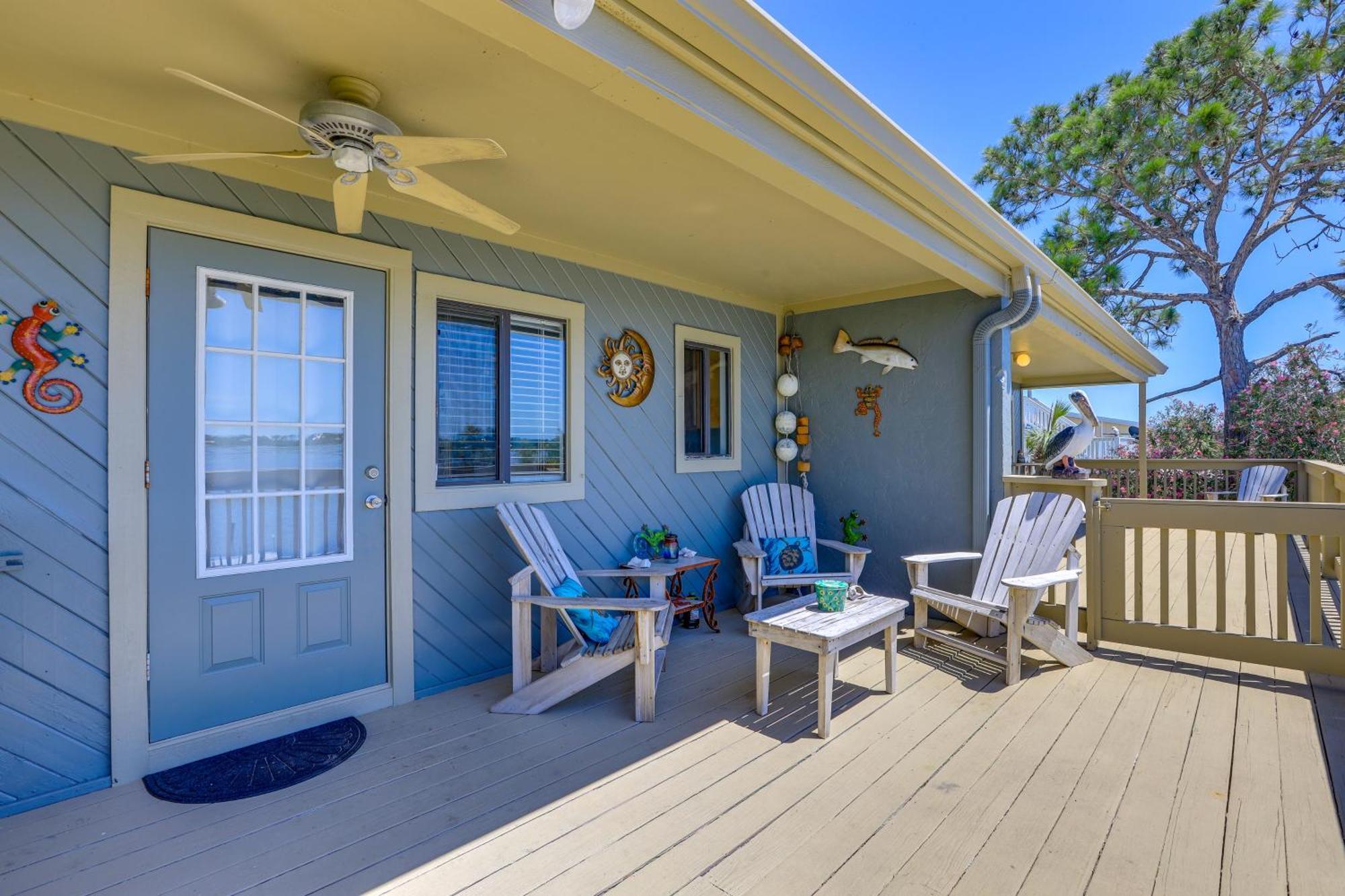 Waterfront Cedar Key Duplex Home Grill And Dock! Eksteriør billede
